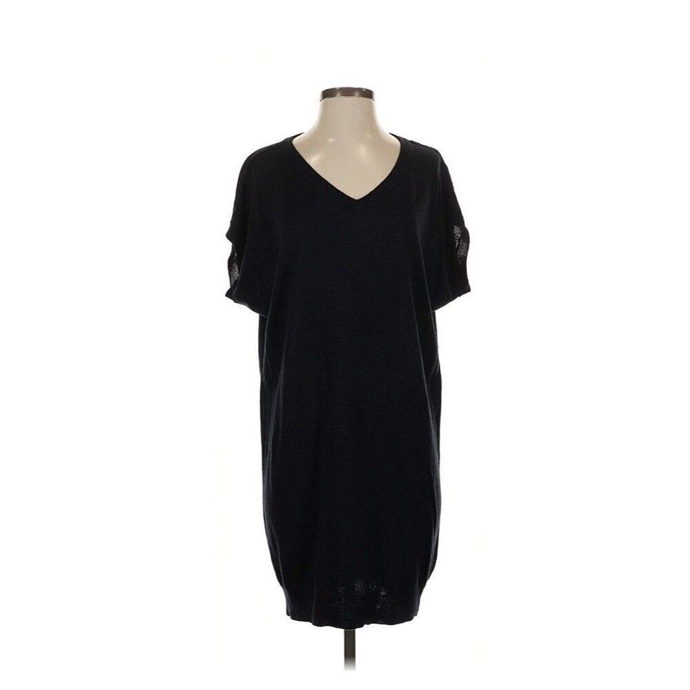 Zadig & Voltaire Rifle M Dress 100% Merino Wool Navy Blue Size XS LUXURY - Picture 1 of 10